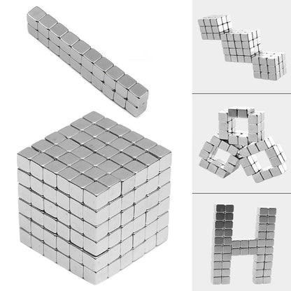 216 Pcs Powerful Rare Earth Neodymium Square Magnets Block Cubes Educational Toy magical intellectual toy perfect Christmas gifts