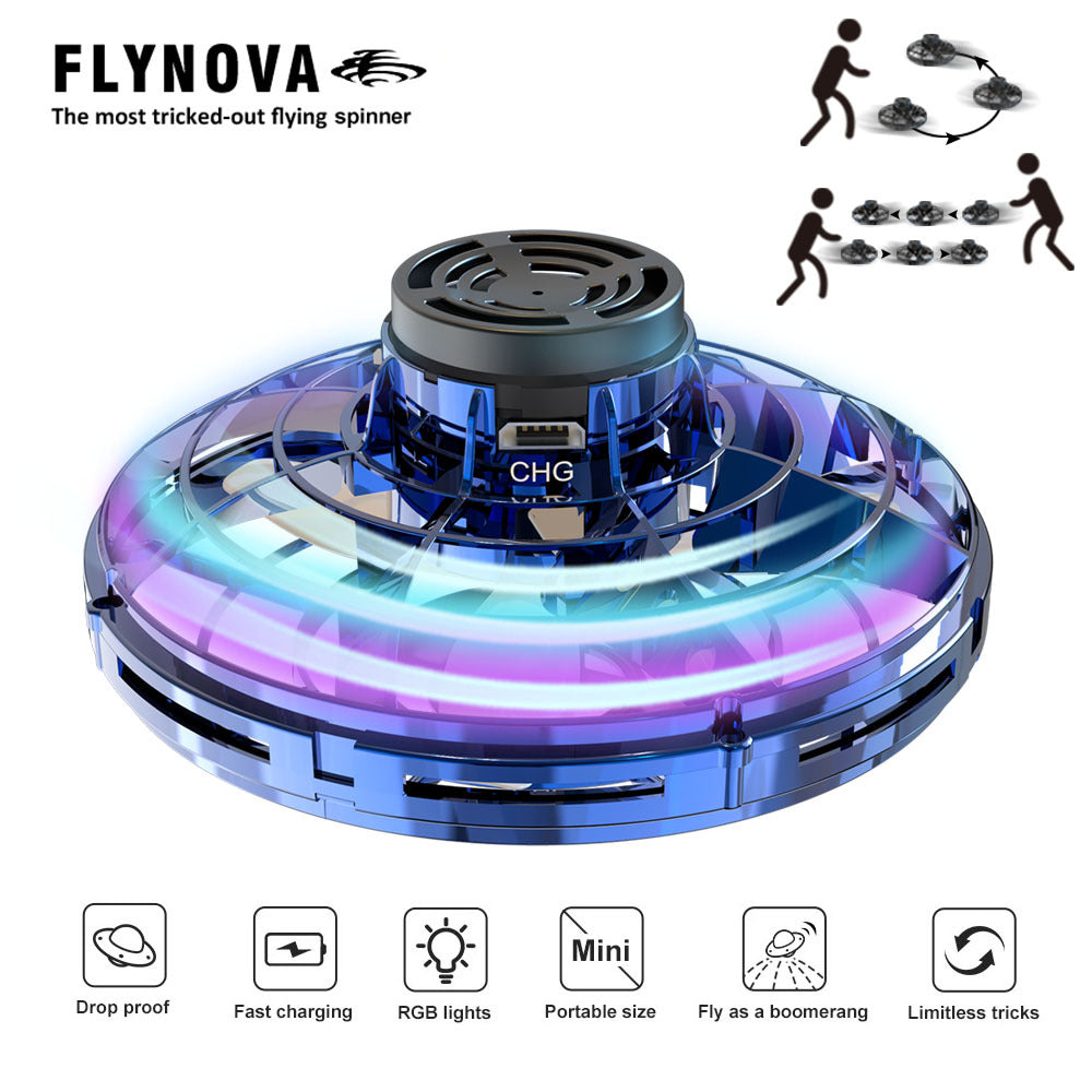 Flynova Pro Spinning Ball Aircraft Fingertip UFO Christmas Toy Gifts