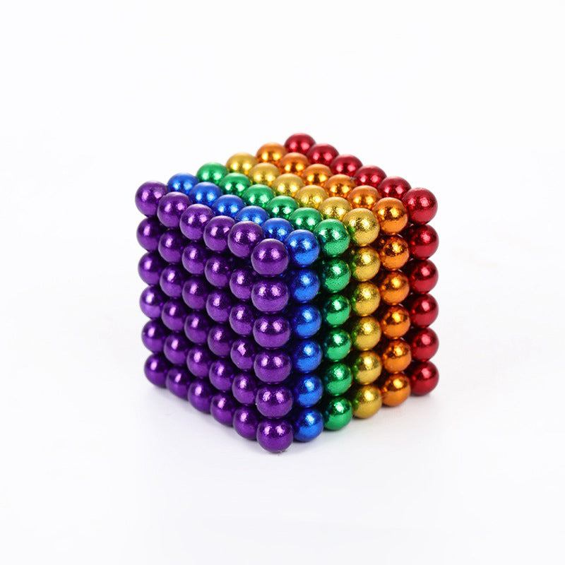 5mm 216 Color Magnetic Balls Buck Ball Magnetic Ball Magic Cube Puzzle Toy