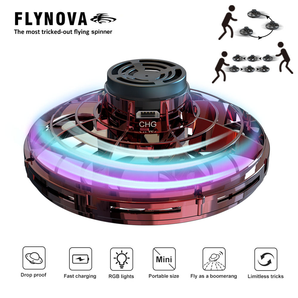 Flynova Pro Spinning Ball Aircraft Fingertip UFO Christmas Toy Gifts